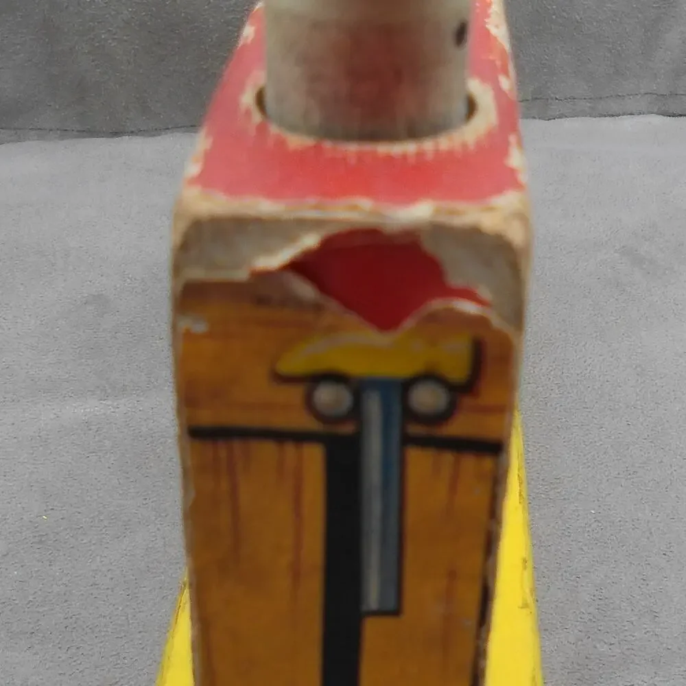 Fisher Price #728 Pound & Saw Bench No Hammer or Saw (1965-1967) Vintage